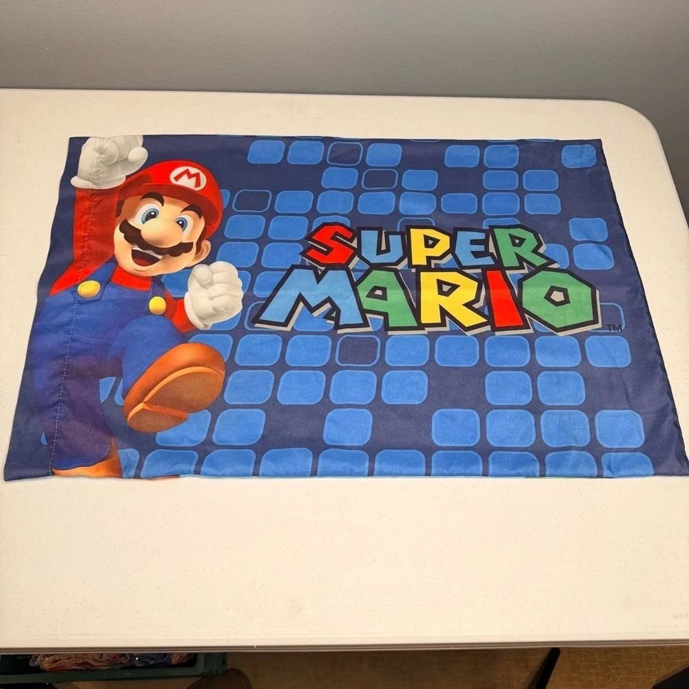 Pair of Super Mario Standard Pillowcases